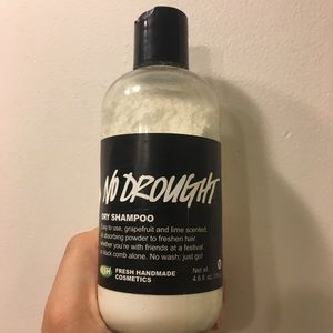 Lush dry shampoo no drought